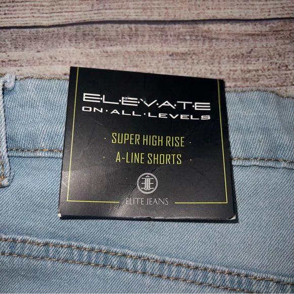 blue jean shorts - Picture 6 of 8
